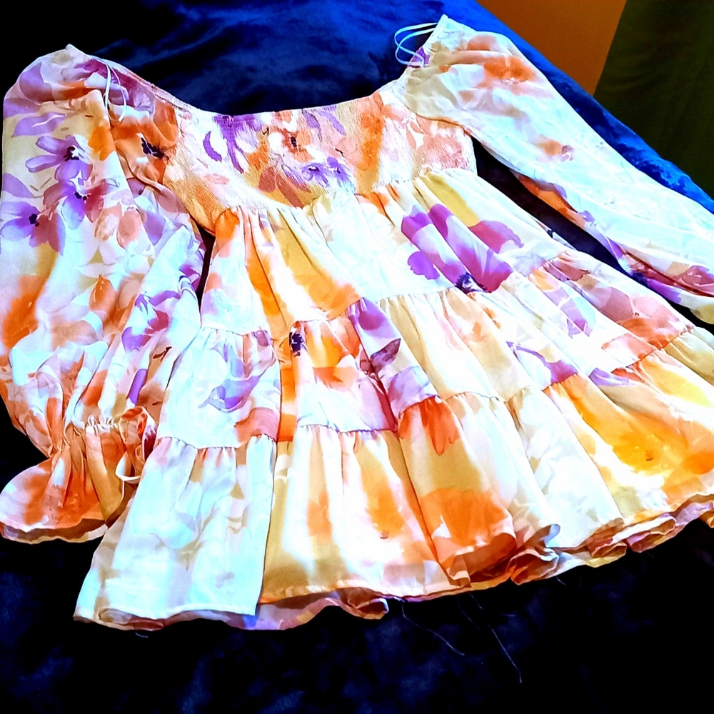 Ruffled Boho Dress 👗 😍